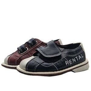 Classic Kids/Toddler Bowling Shoes Rental Shoes Red Blue Size 9